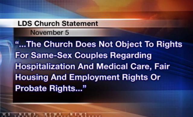 Activists want LDS support with gay rights legislation