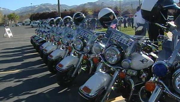 Police officer honored at funeral