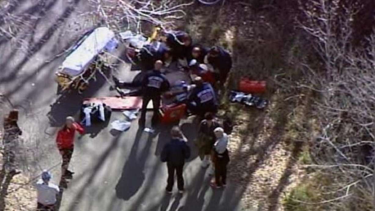 Two bicyclists hurt after colliding into each other