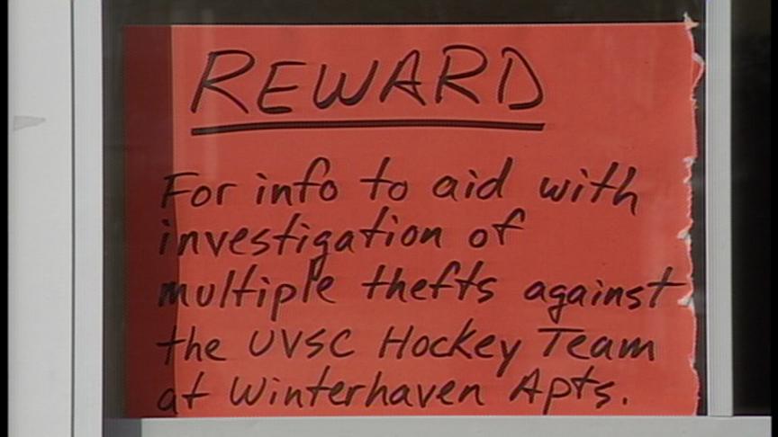 UVSC Hockey Team Burglarized