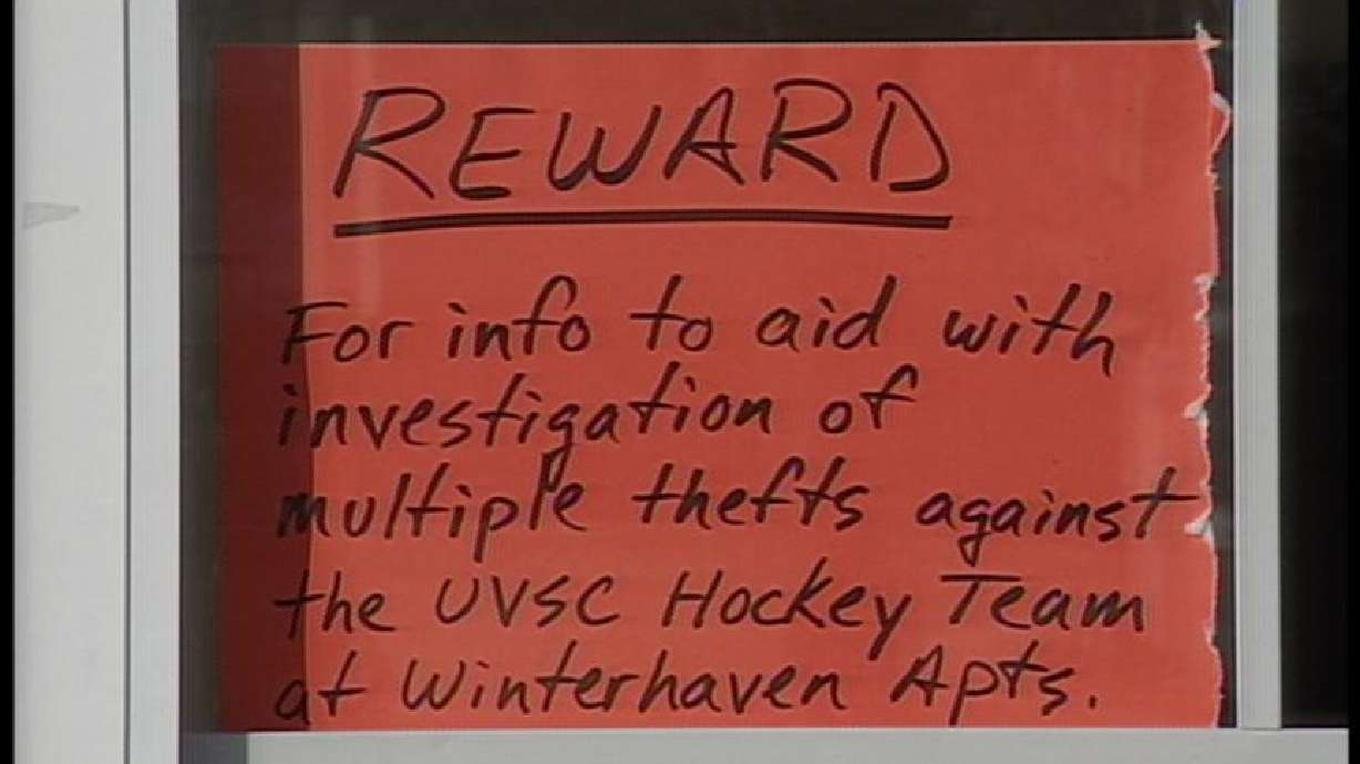 UVSC Hockey Team Burglarized