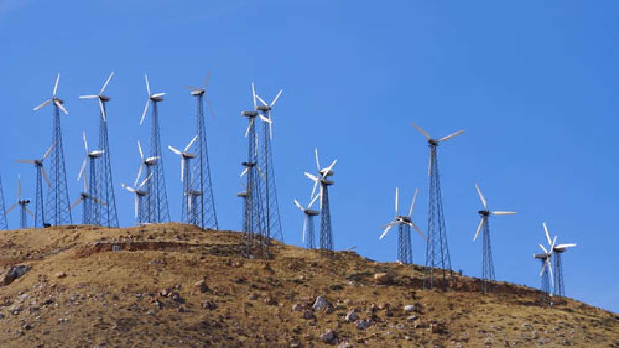Groundbreaking for wind farm in Utah's west desert