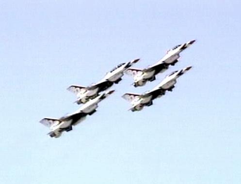 Workers at Hill give Thunderbirds an upgrade