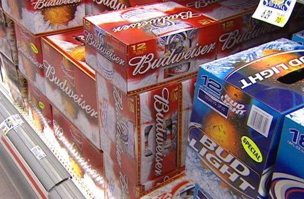 Beer companies paying for consumers' groceries