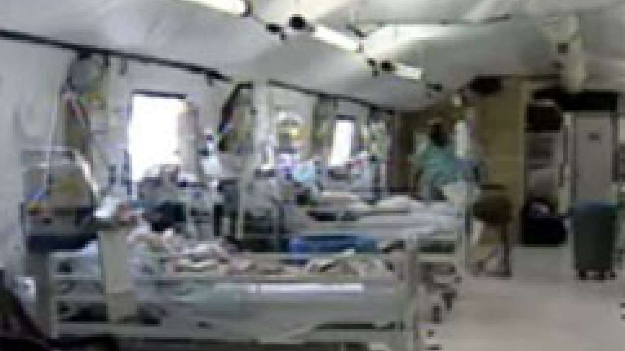 Inside the Hospital at Balad Air Base