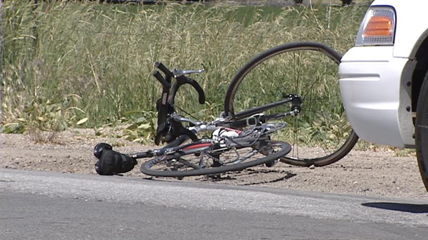 Cyclist Hit in Riverton