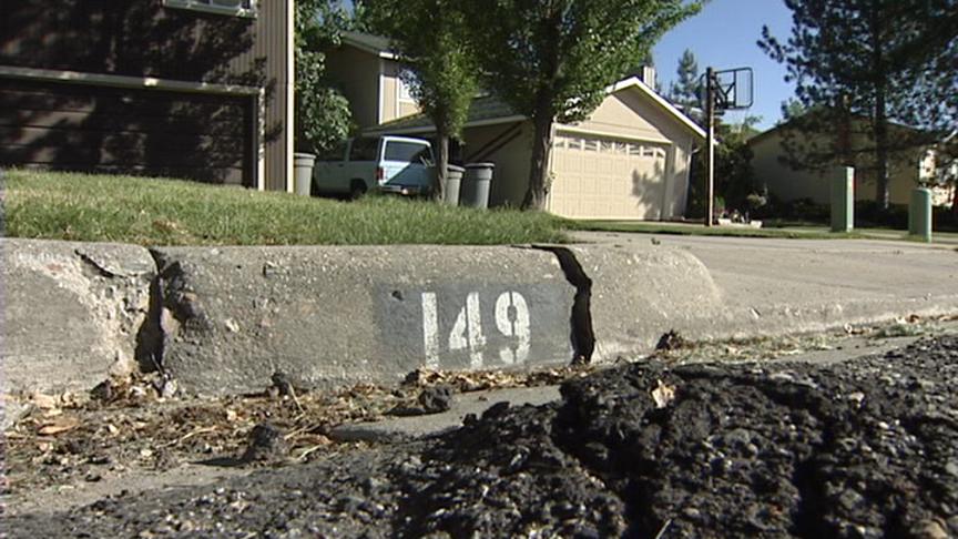 Homes Slowly Sliding in North Salt Lake