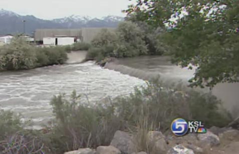 Close Call for Rafters on Jordan River