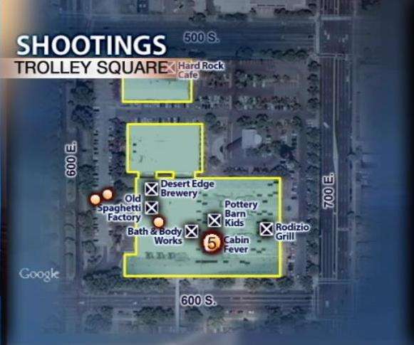 Six Minutes of Terror, Retracing the Shooting Rampage