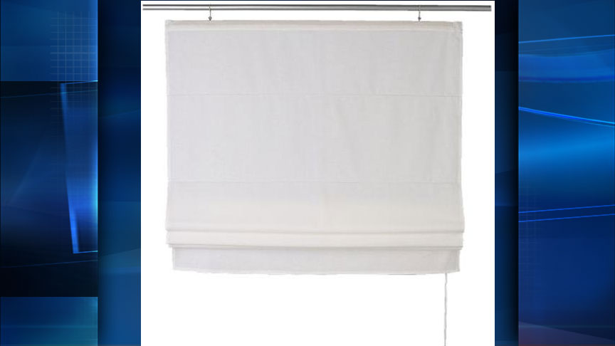 IKEA-brand recalled window blinds (photo courtesy CSPC.gov)