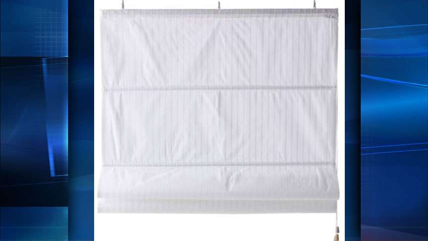 IKEA-brand recalled window blinds (photo courtesy CSPC.gov)