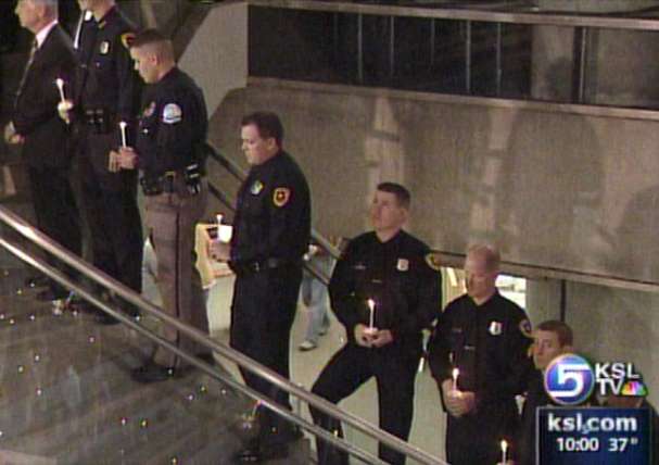 Public Gathers for "Ceremony of Support and Gratitude"