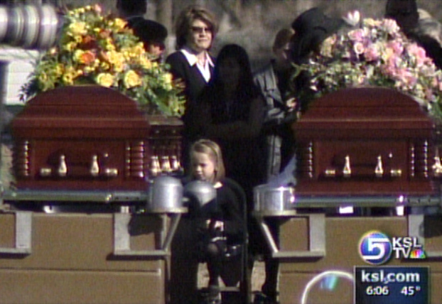 Mother and Children Buried Today