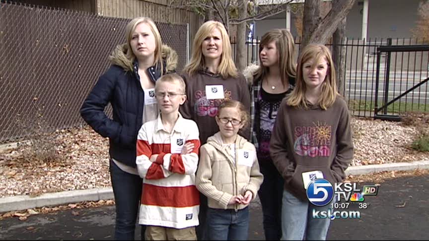 Families spend holiday helping others
