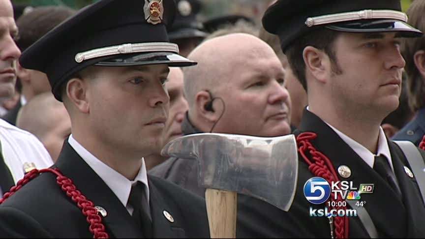 Firefighter killed in plane crash is laid to rest