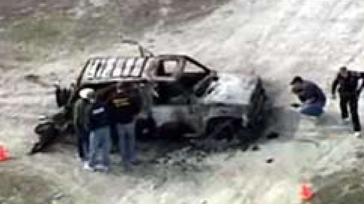 Car Burns in Tooele County; One Person Dead, One Injured