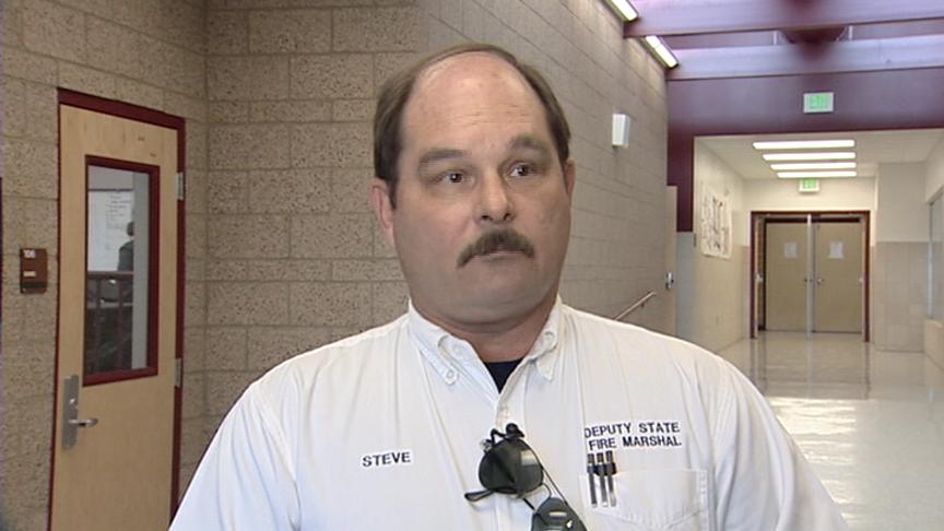 Deputy State Fire Marshal Steve Higley