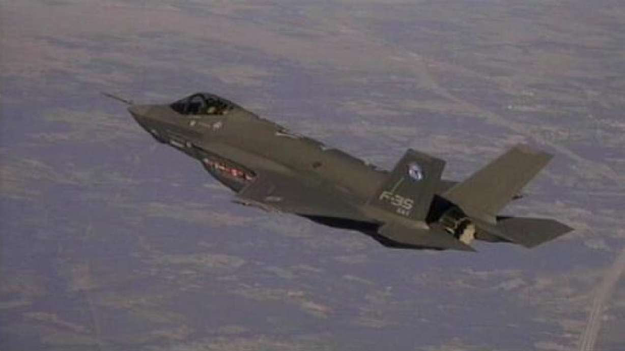 Fifth-Generation Fighter Plane Introduced at Hill AFB