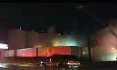 Trailers Damaged by Fire at Deseret Industries