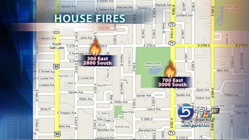 South Salt Lake crews respond to 2 fires