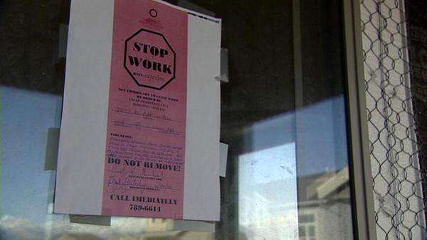 Defunct development company leaves neighborhood a mess