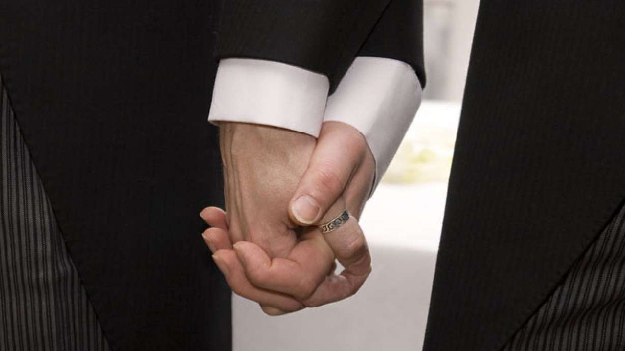 Gay and lesbian couples denied marriage licenses