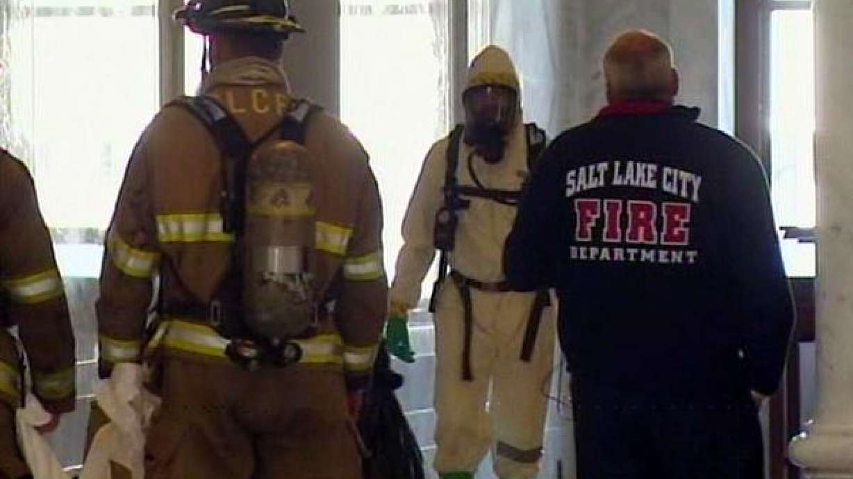 Suspicious powder tests negative for biotoxin