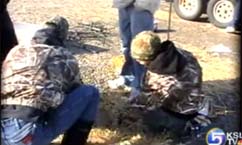 People Put Bird Nests in Place at Farmington Bay