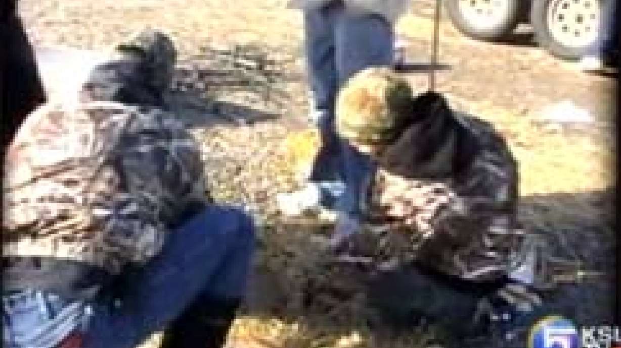 People Put Bird Nests in Place at Farmington Bay