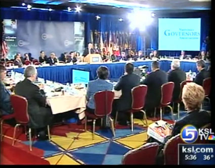 Huntsman Attends National Governor's Association in D.C.