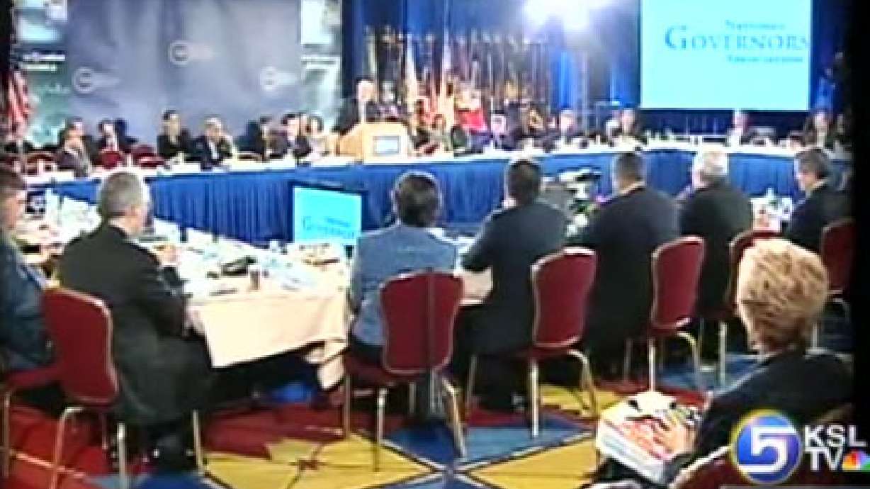 Huntsman Attends National Governor's Association in D.C.