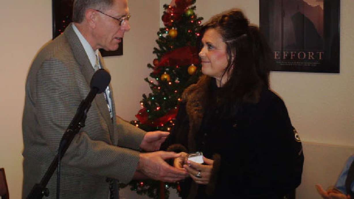 Police reward woman with iPod