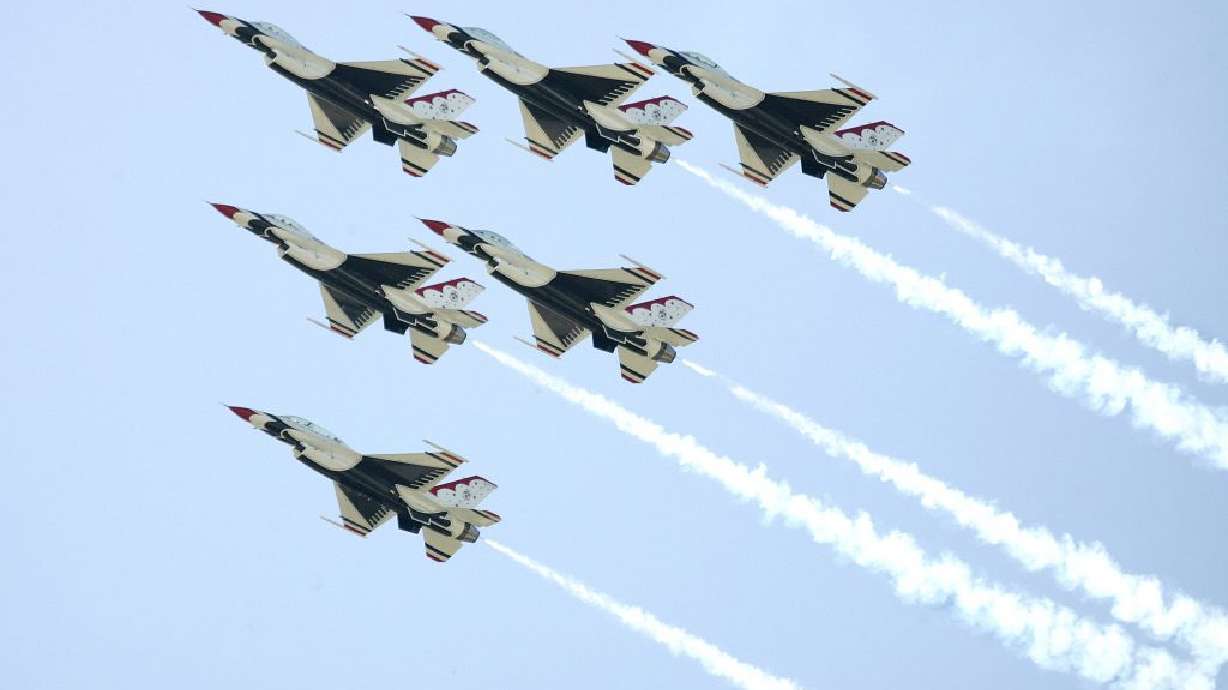 Air Force Thunderbirds to perform in Utah