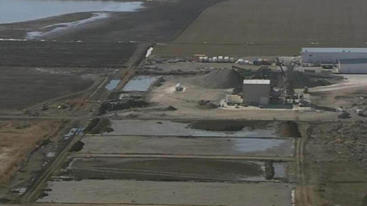 Stink raised over smell from sewage plant