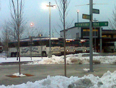 Weather strands bus passengers in Salt Lake