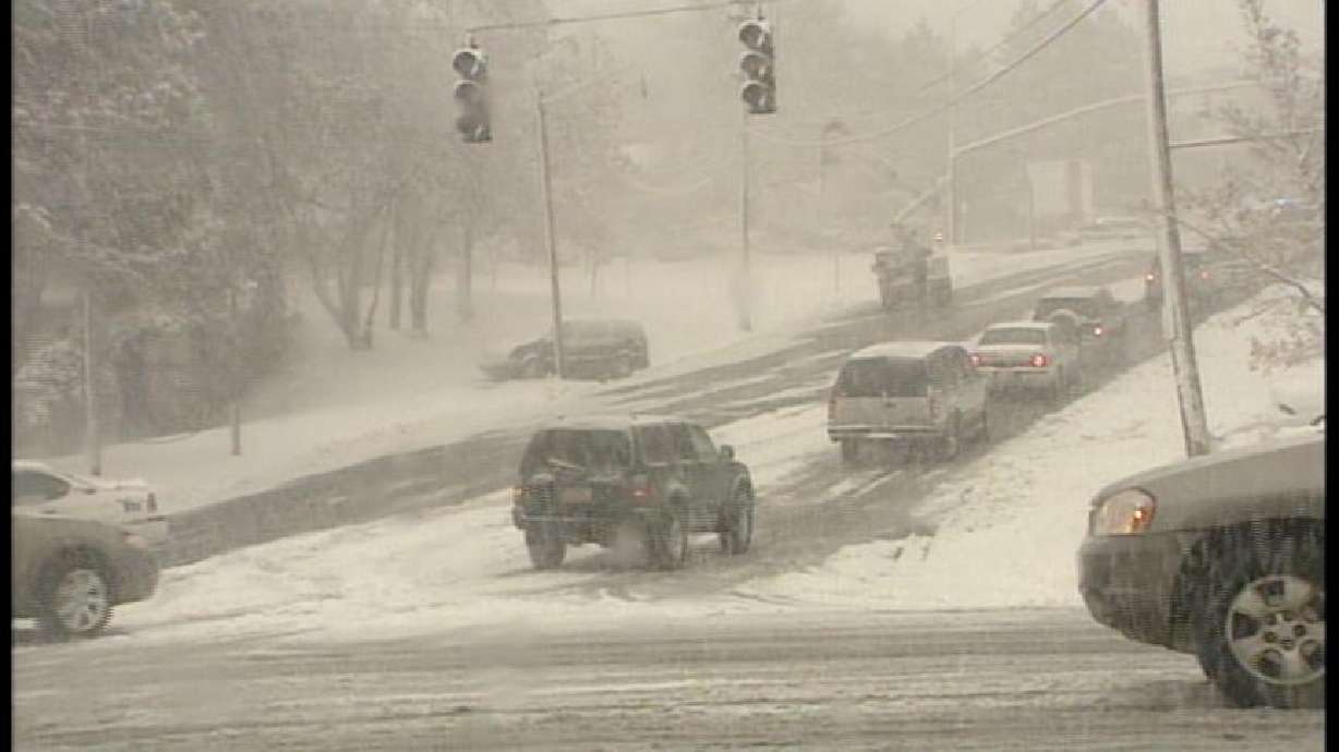 Storm Dumps More Snow on Northern Utah