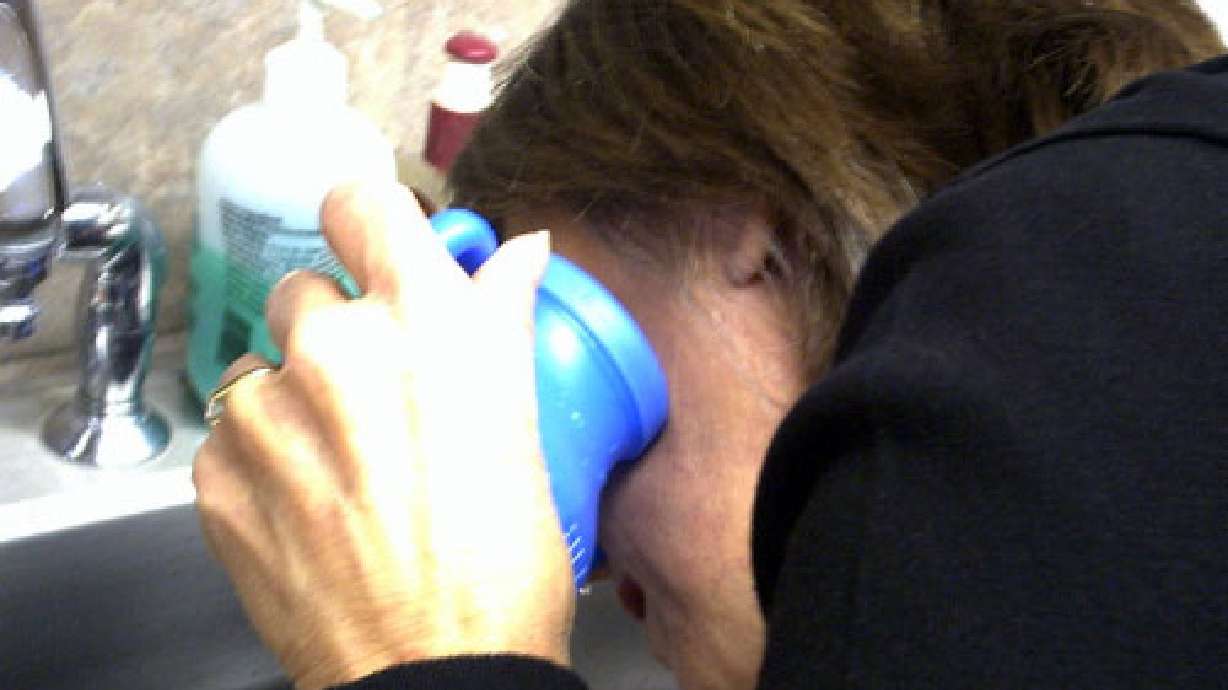 Nasal rinsing becoming more popular for those with sinus problems