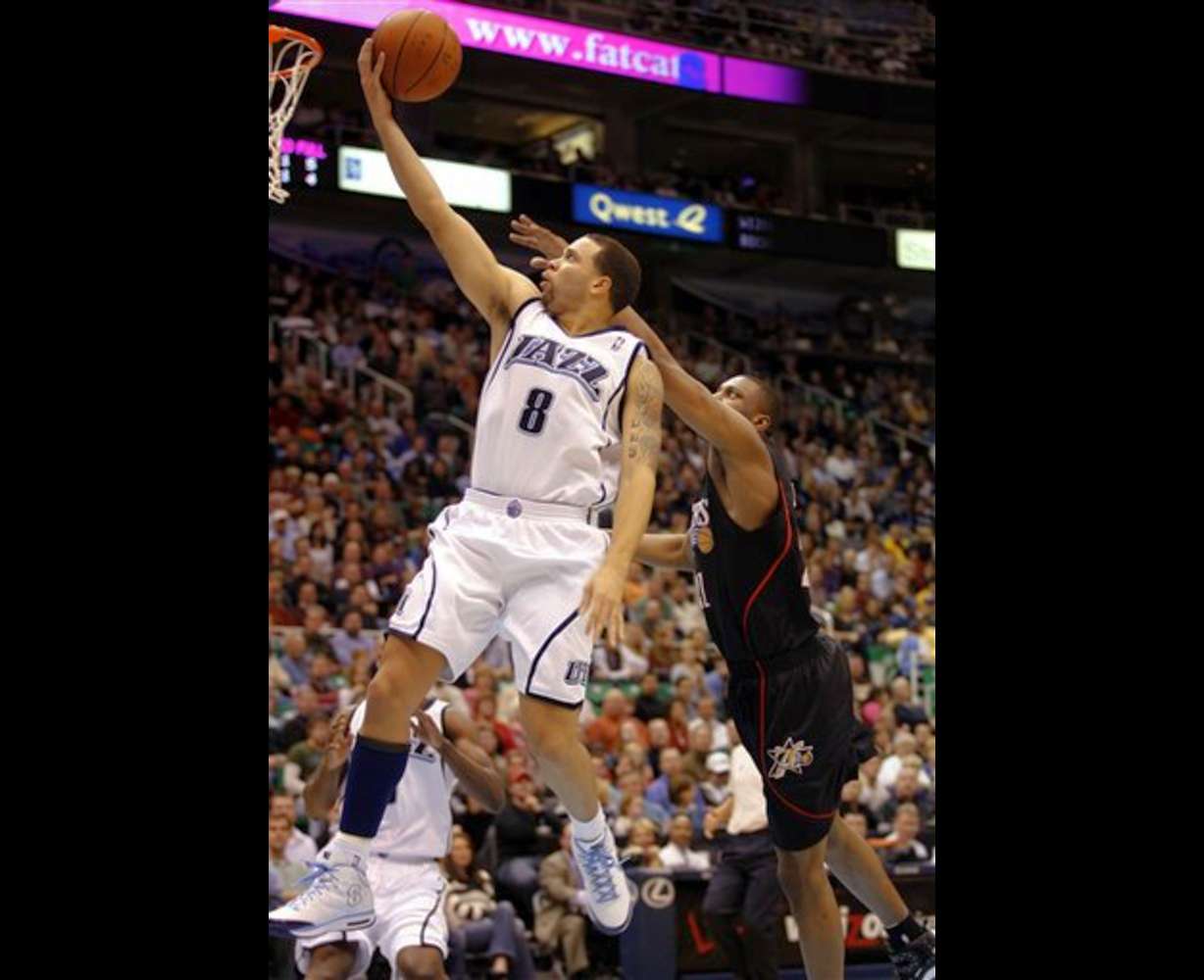 Deron Williams spent his first 32 games coming off the bench his rookie season.