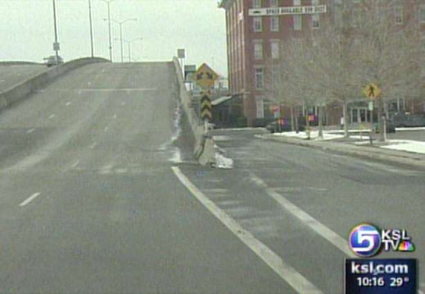 Snow-Plow Driver Damages Number of Cars