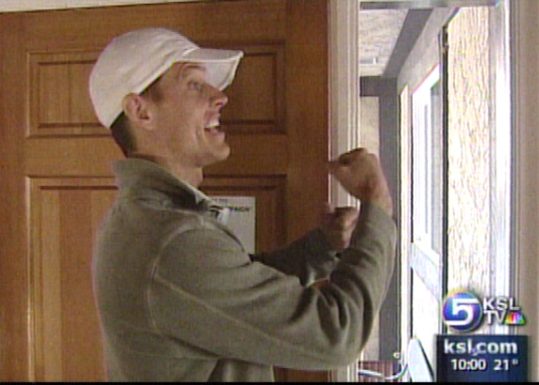 Man Confronts Thief in Home