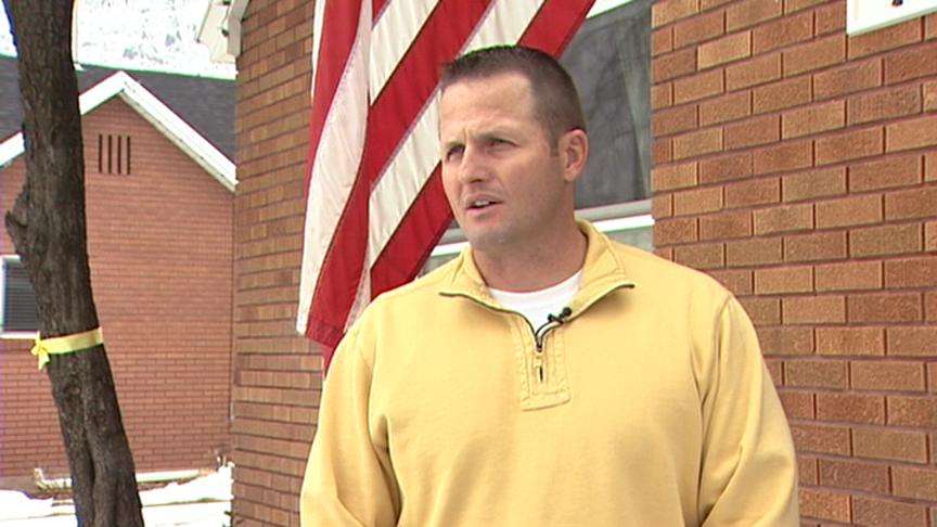 1st Lt. Will Biesinger, 19th Special Forces Group of the Utah National Guard