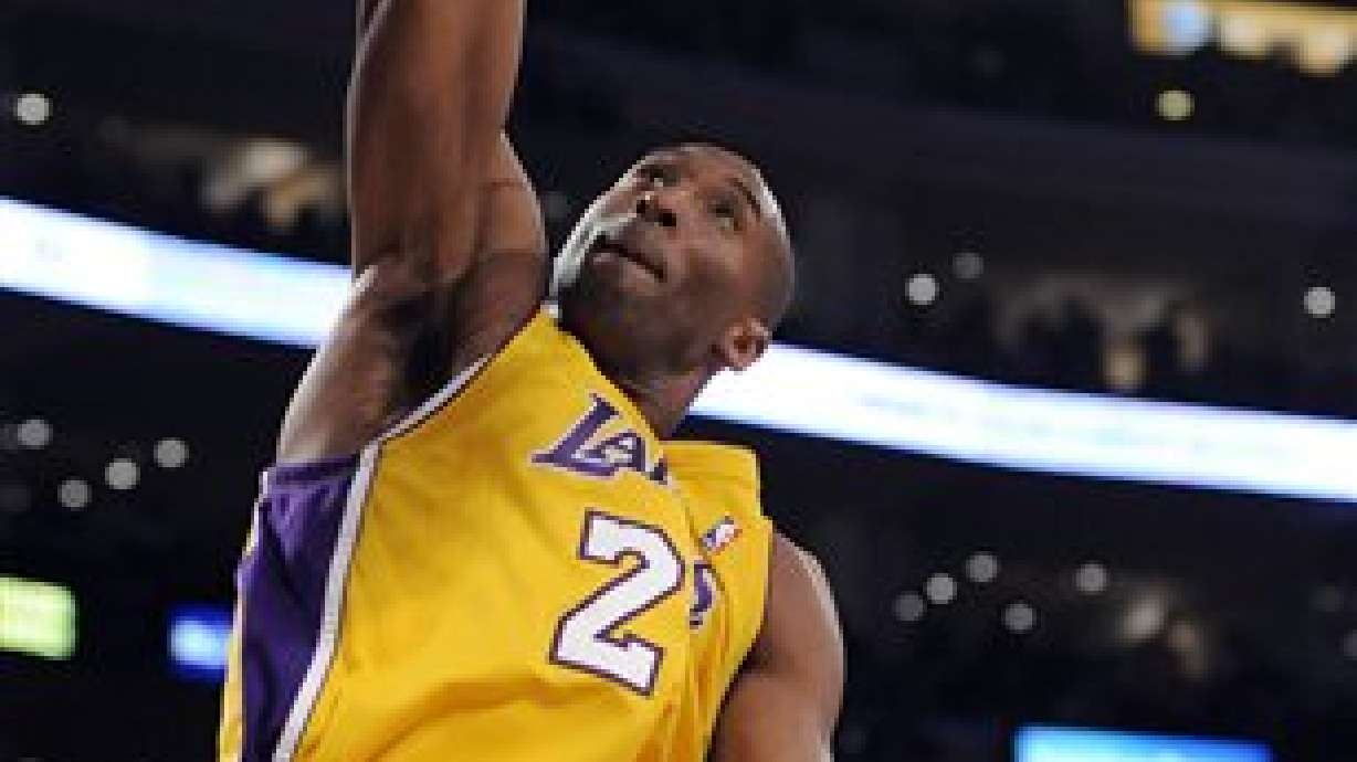 Bryant scores 40 points in Lakers' win