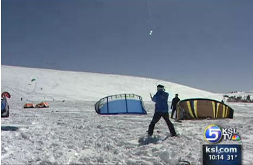 Snowkiting Festival in Full Swing This Weekend
