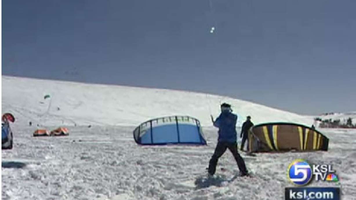 Snowkiting Festival in Full Swing This Weekend