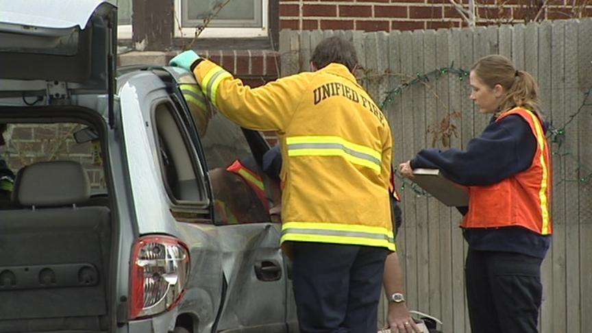 Four Kids Hospitalized After Van Crashes Into Salt Lake Home