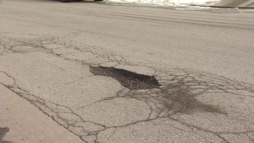 Cities say they don't have money to fix potholes