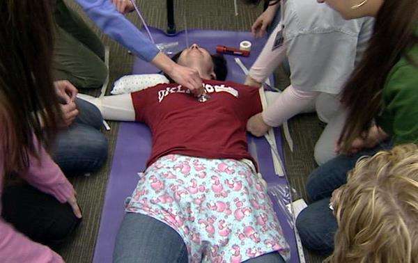 Simulated chaos after birth