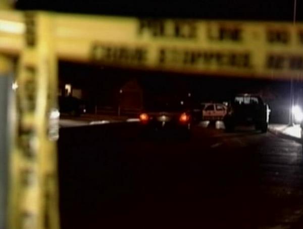 Las Vegas crime scene