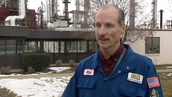 Mike Astin, environmental manager for Holly Refinery.