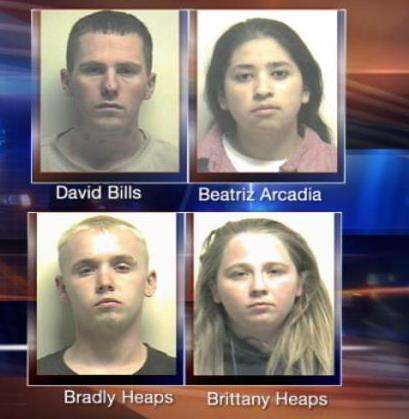 Four People Arrested for Allegedly Making Counterfeit Bills